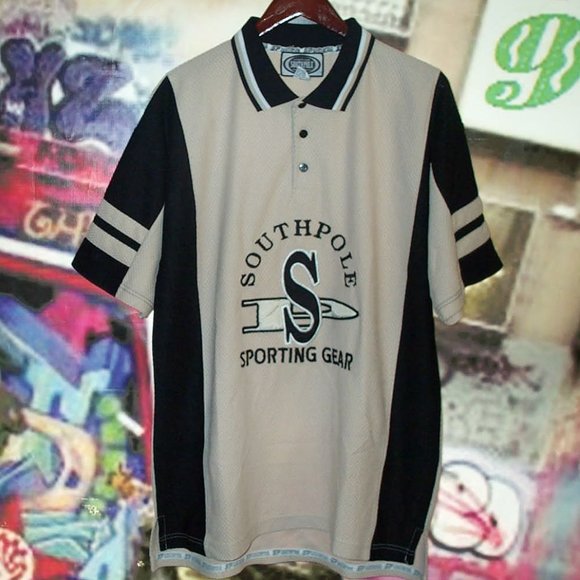 South Pole Textured Jersey Polo - Picture 1 of 8